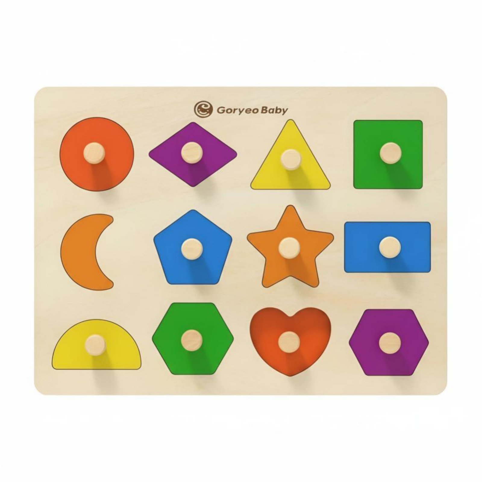 Kids Education And You - Number Game Board, Wooden Shape Toy,