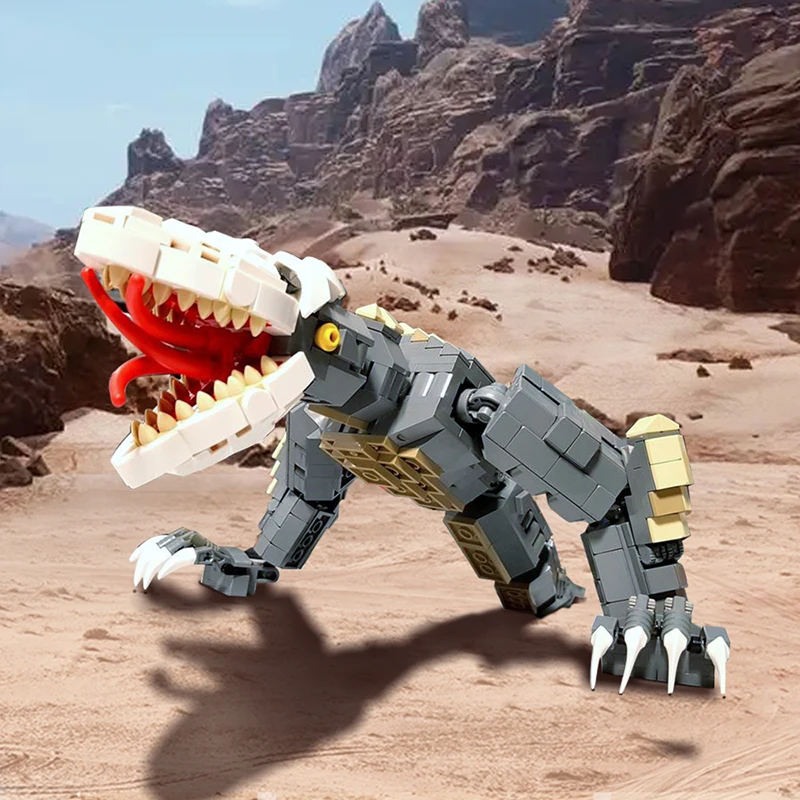 Kids Education Pdf - Gobricks MOC Reptile Kaijus Skull Crawlers
