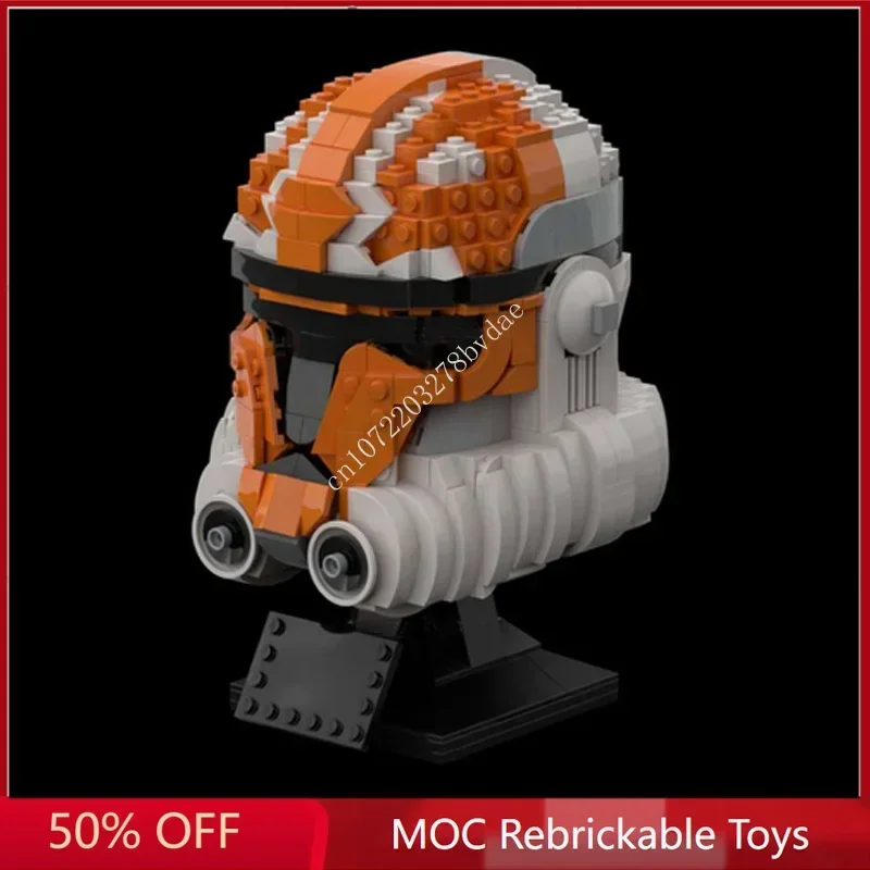 Kids Education Pdf - 930PCS Star Plan MOC Helmet Clone