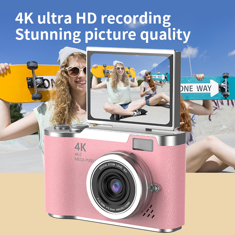 4K CCD Digital Camera for Stud - Kids Education News recension och pris