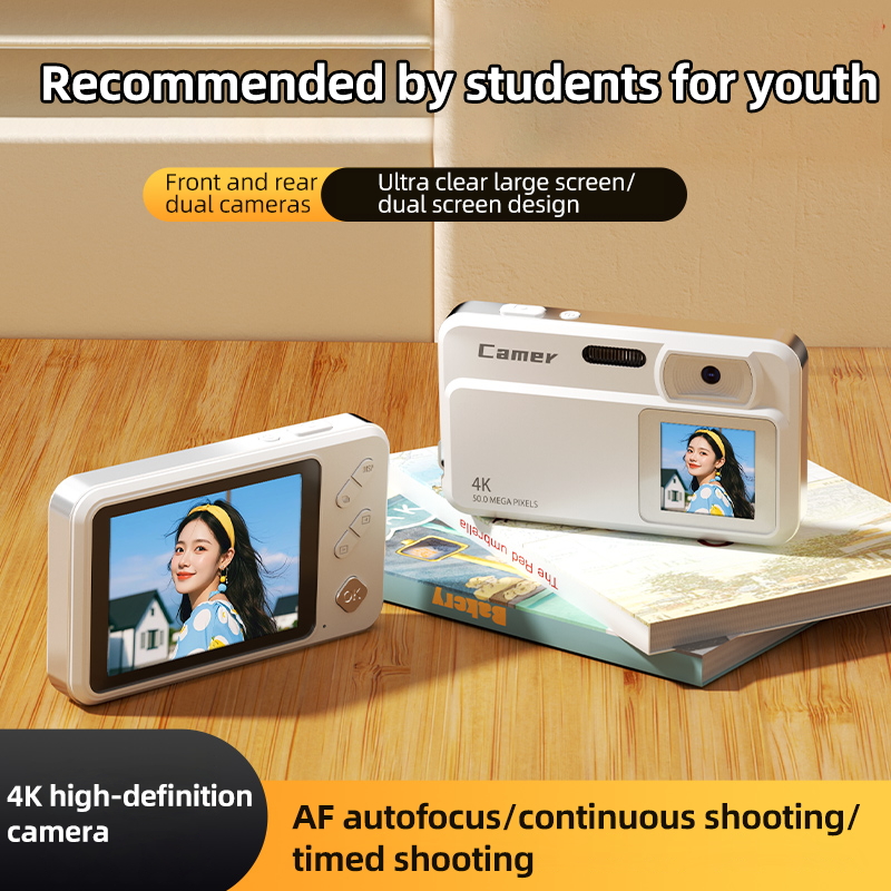 4K Digital Camera 16x Zoom Cam - Kids Education News recension och pris