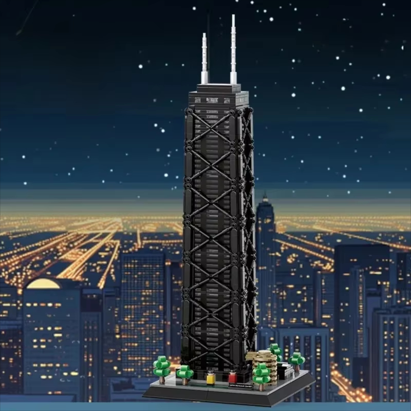 1284pcs John Hancock Center Bu - Kids Education Center recension och pris