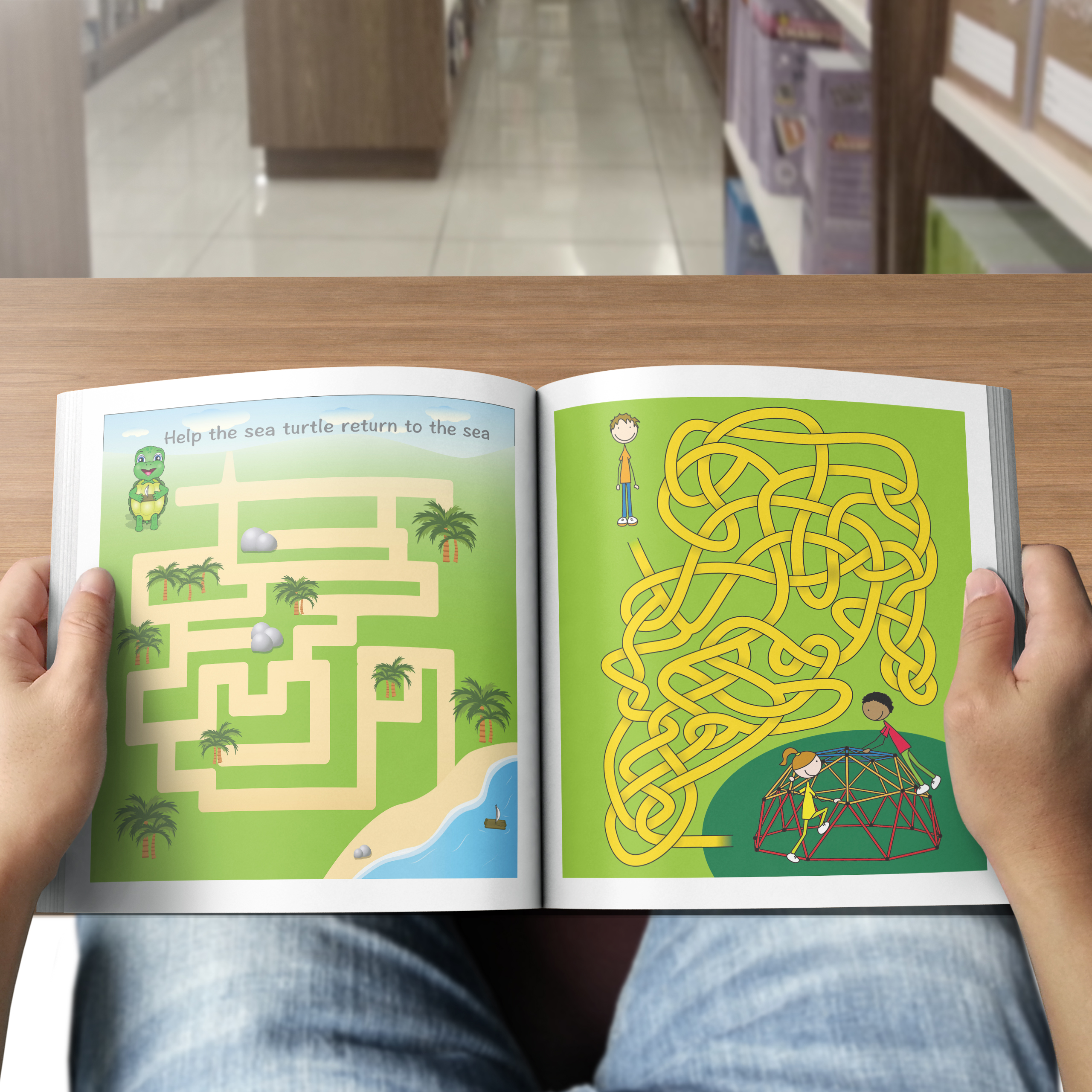 Interactive Maze Puzzle Book f - Kids Education And You recension och pris