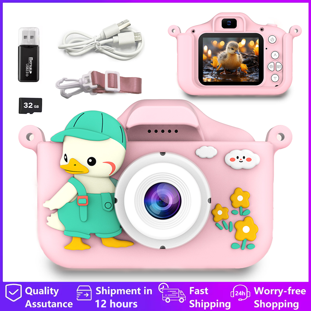 Mini Kids Cameras Cute Digital - Kids Education News recension och pris
