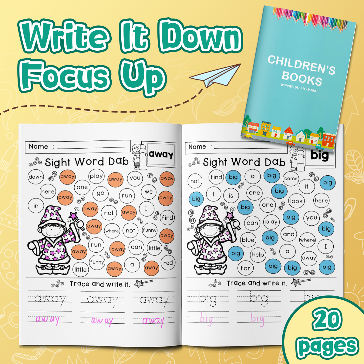 Dab-and-Learn Sight Word Workb - Kids Education And You recension och pris
