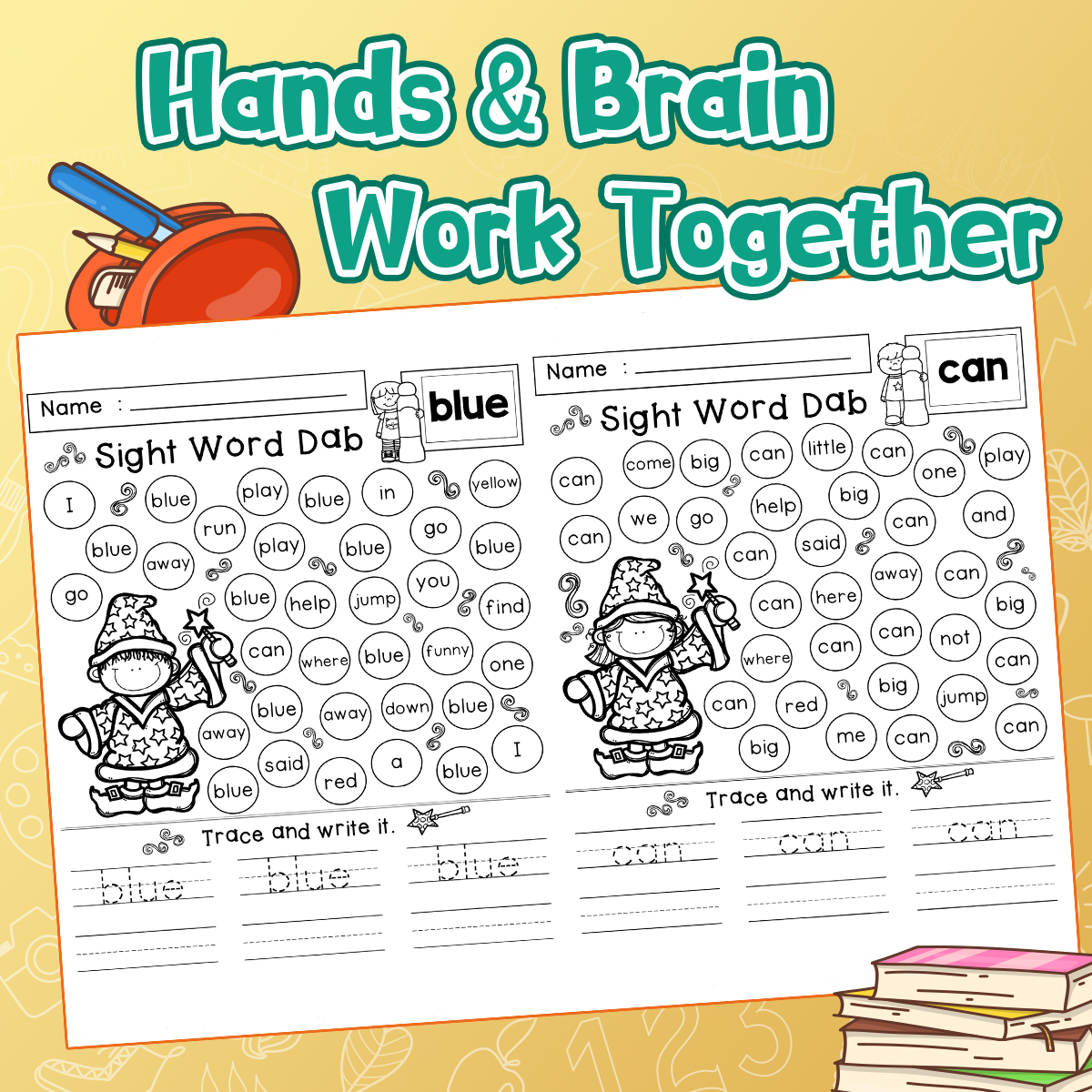 Dab-and-Learn Sight Word Workb - Kids Education And You recension och pris