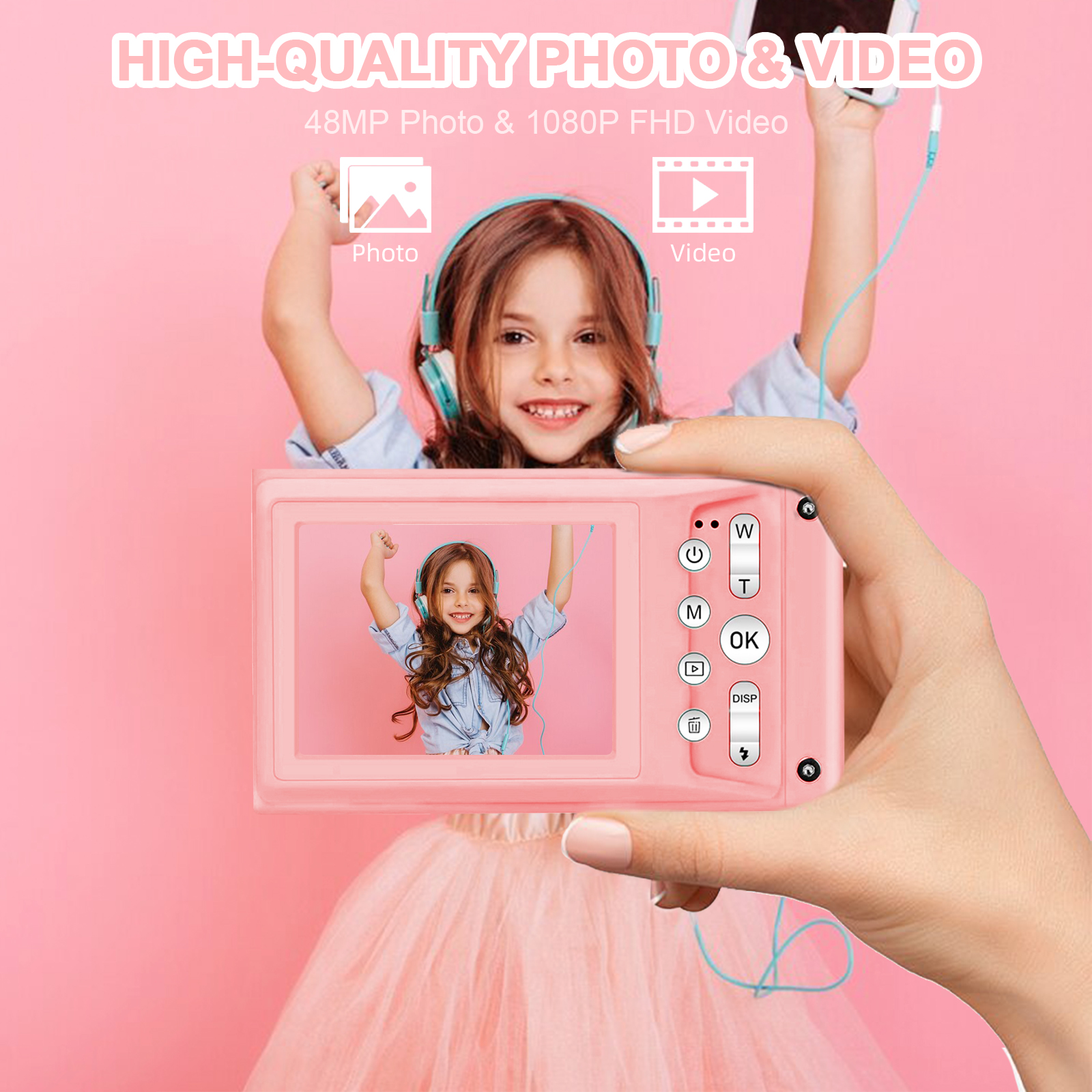 HD 1080P 2.4 inch digital Came - Kids Education News recension och pris