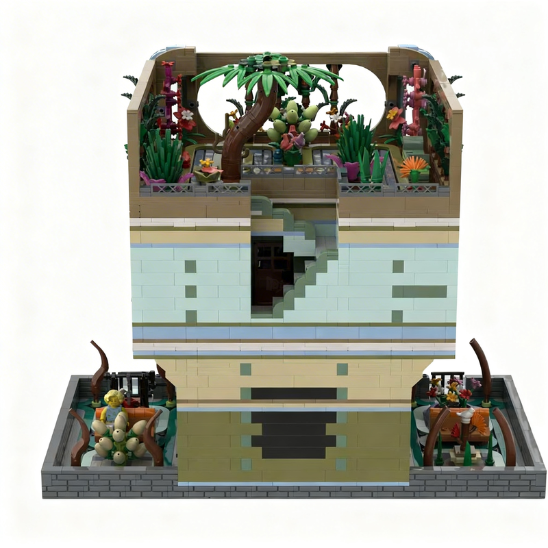 3976pcs MOC Convention Center  - Kids Education Center recension och pris
