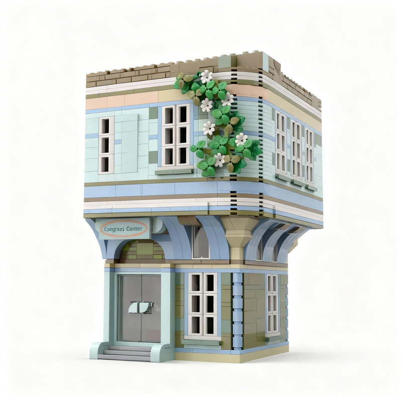 3976pcs MOC Convention Center  - Kids Education Center recension och pris