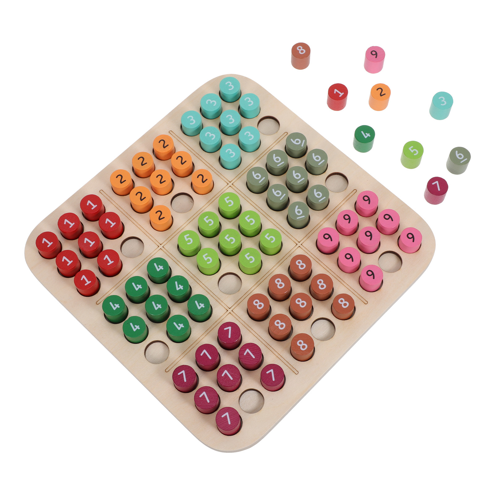 1Set Wooden Sudoku Board Educa - Kids Education Design recension och pris