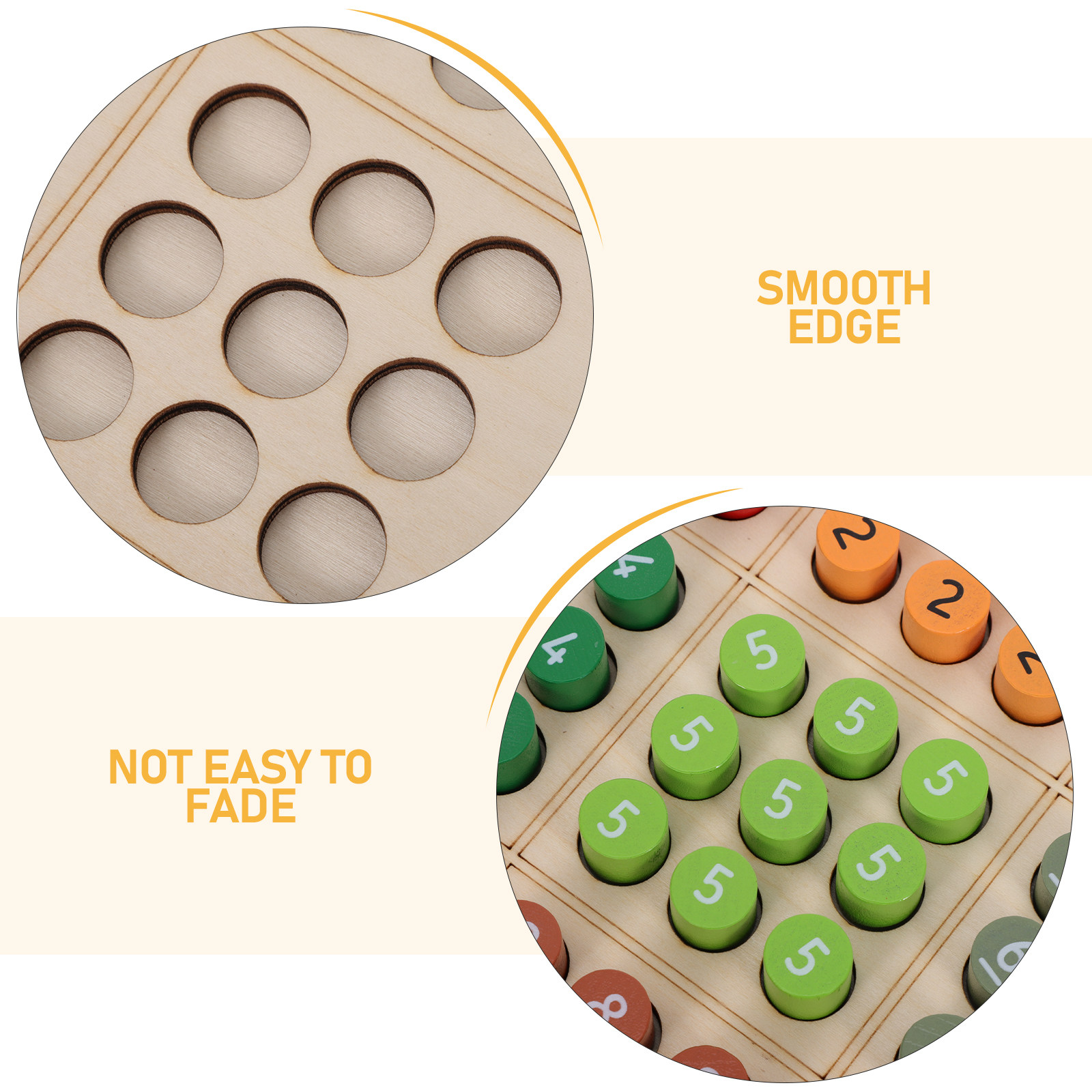 1Set Wooden Sudoku Board Educa - Kids Education Design recension och pris