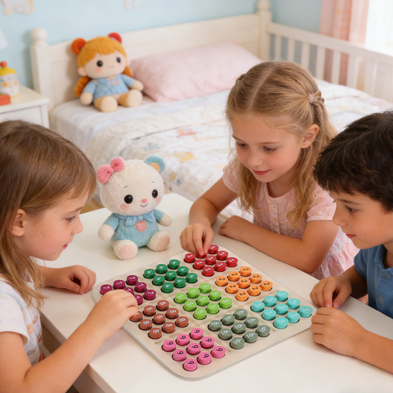 1Set Wooden Sudoku Board Educa - Kids Education Design recension och pris