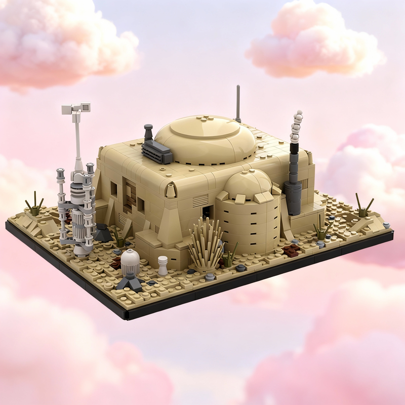 932pcs MOC SW Obi Wan S Hut Ta - Kids Education Pdf recension och pris