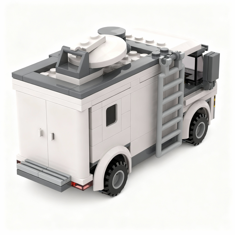 152pcs MOC News Van City Traff - Kids Education News recension och pris