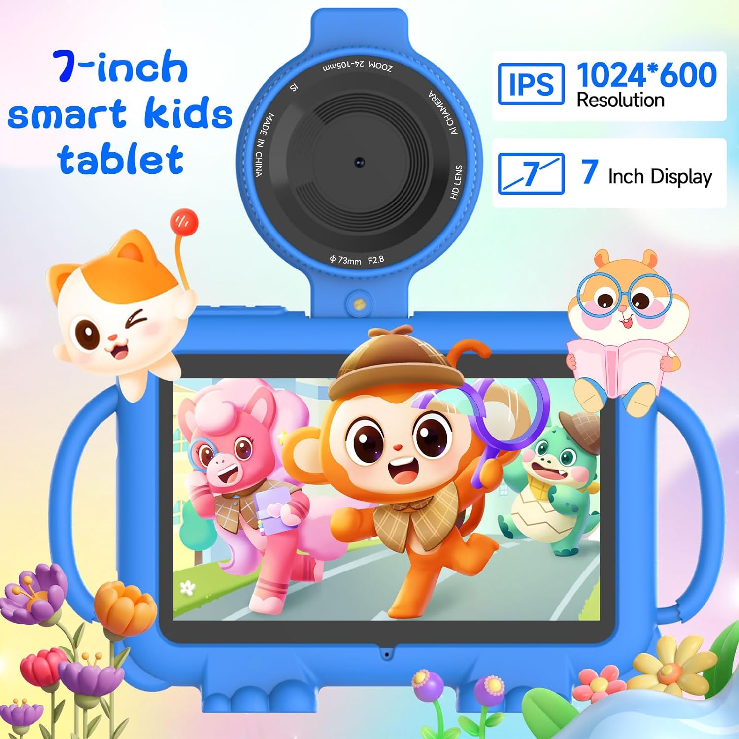 Tablet for Kids 7Inch IPS Disp - Kids Education And You recension och pris