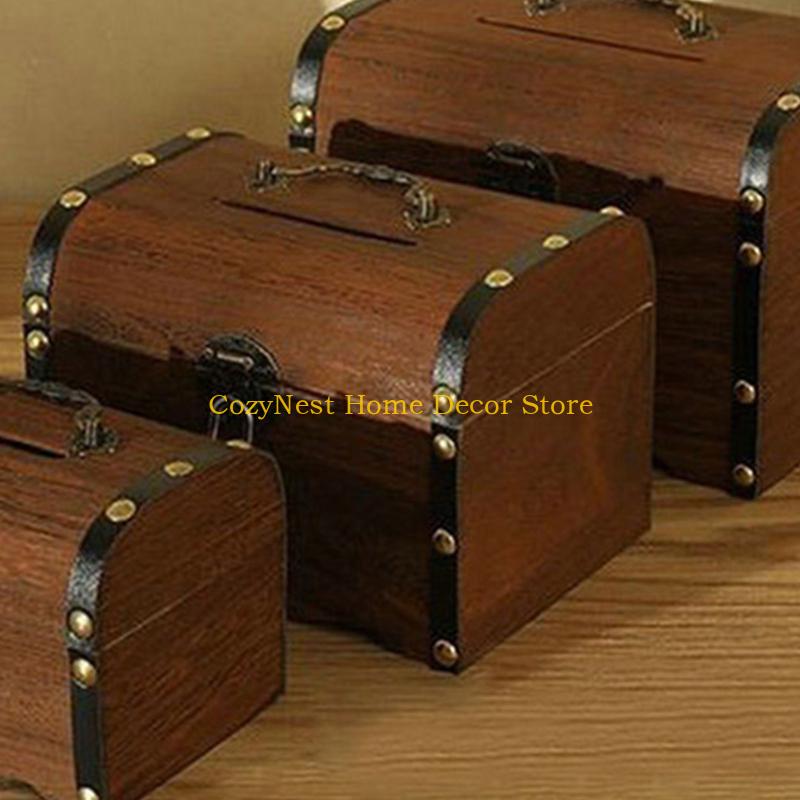 92MF Treasure Chests Coin Bank - Kids Education Savings recension och pris