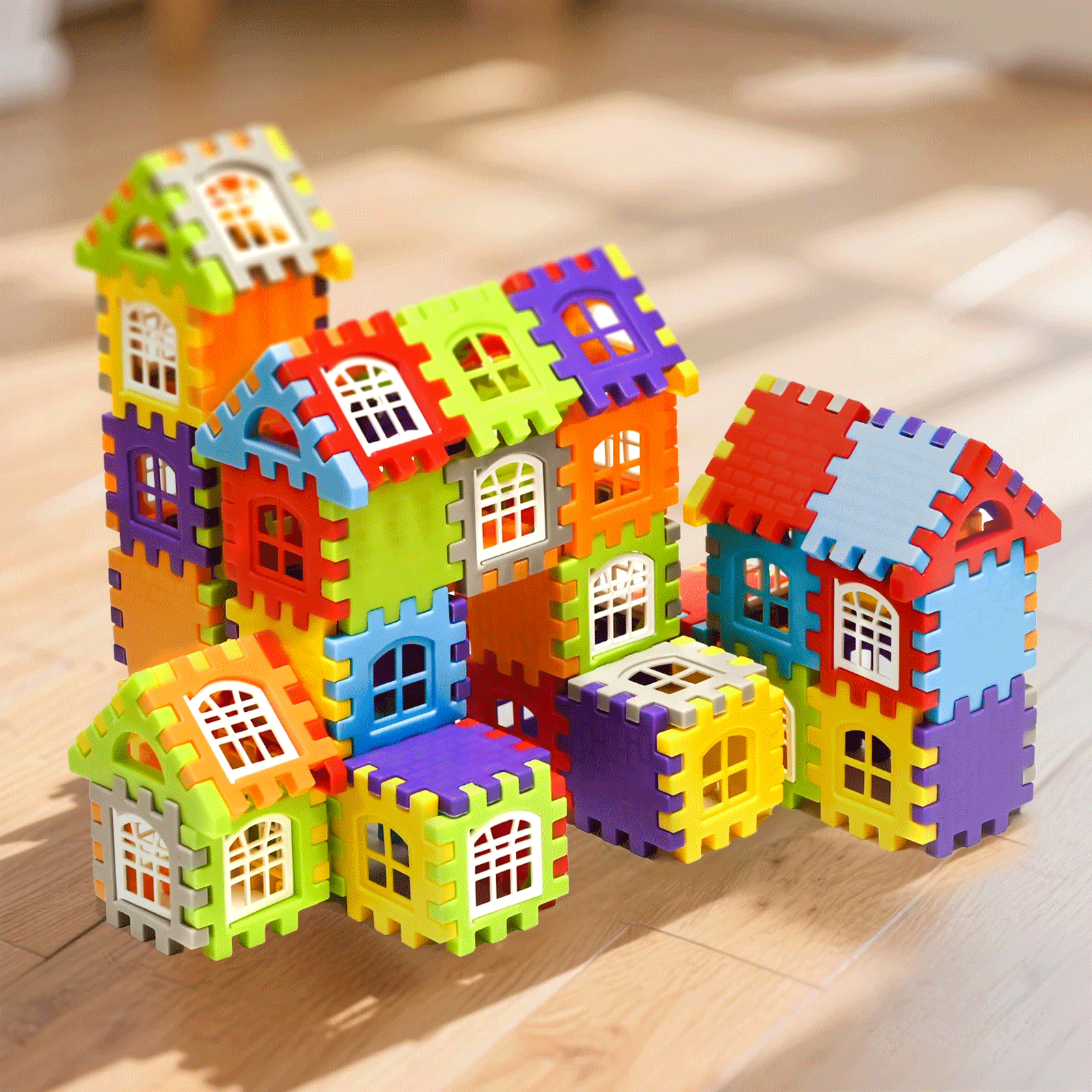 140-25PCS Large Scale Building - Kids Education Design recension och pris
