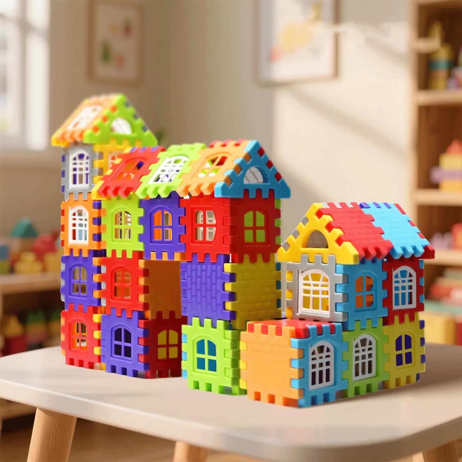 140-25PCS Large Scale Building - Kids Education Design recension och pris