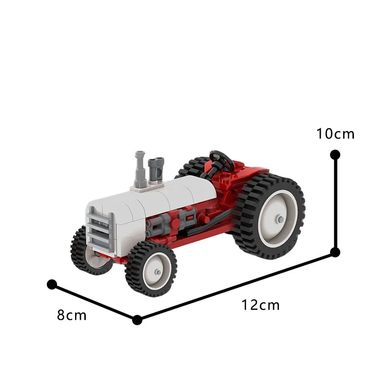 MOC Small Vintage Tractor Spee - Kids Education Pdf recension och pris