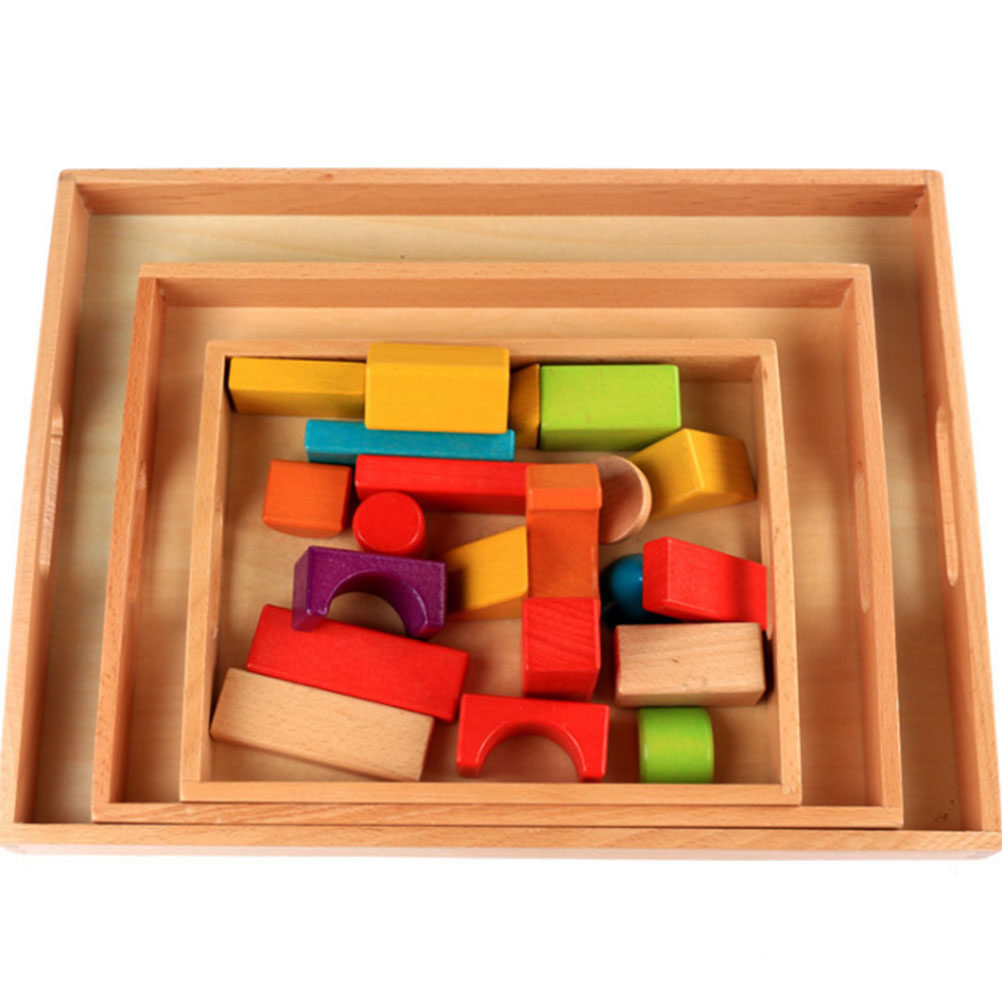 Wooden Tray Kids Activity Craf - Kids Education Center recension och pris