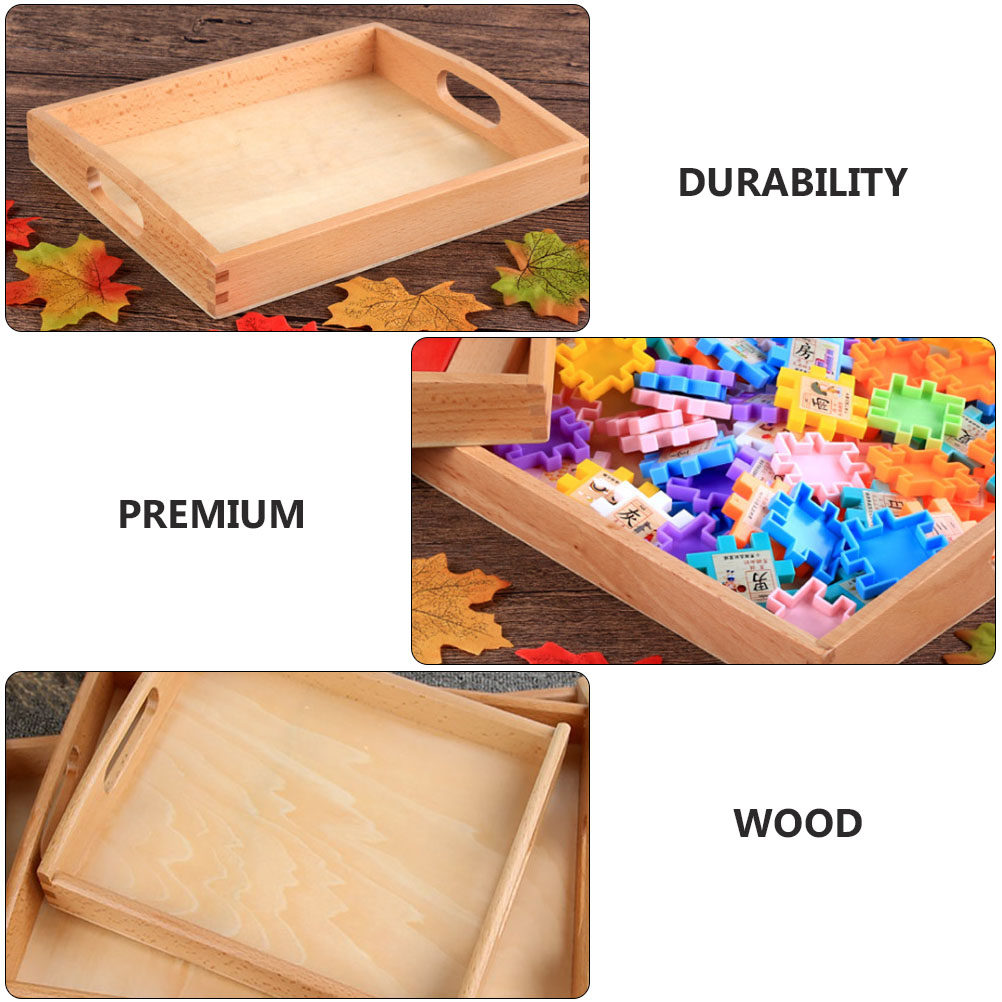 Wooden Tray Kids Activity Craf - Kids Education Center recension och pris
