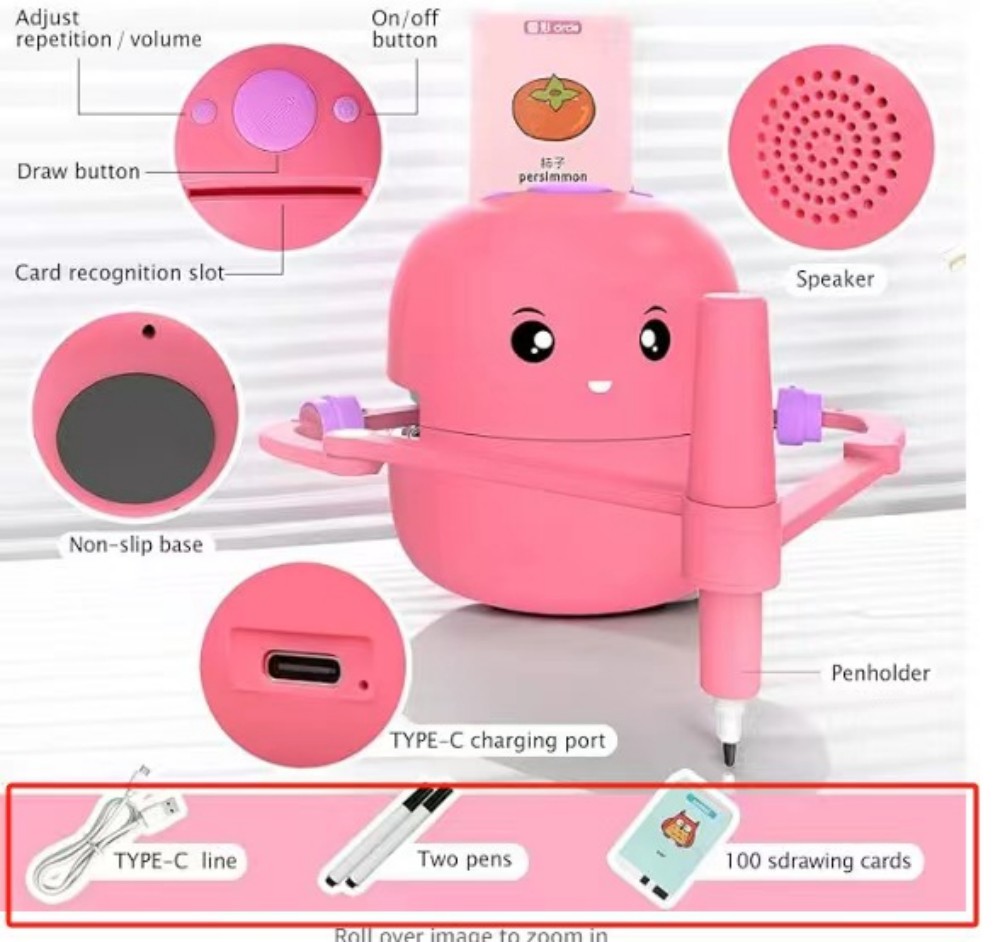 Drawing Robot for Kids Interac - Kids Education And You recension och pris