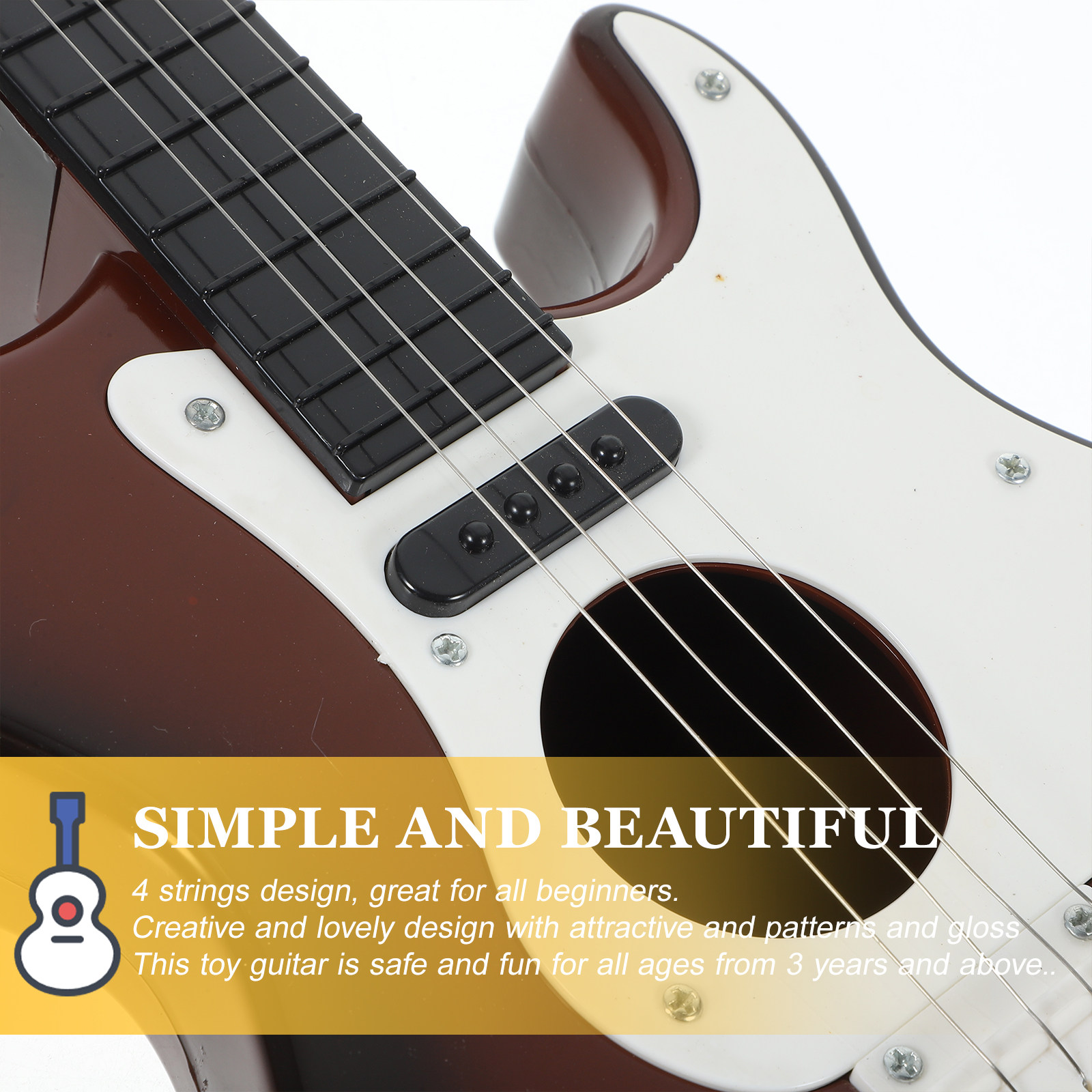 Kids Guitar Ages 3 Years Up 4  - Kids Education Design recension och pris
