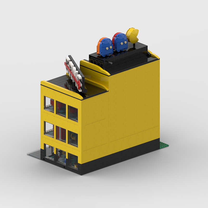 Hot 2339 PCS MOC Modular Arcad - Kids Education Center recension och pris
