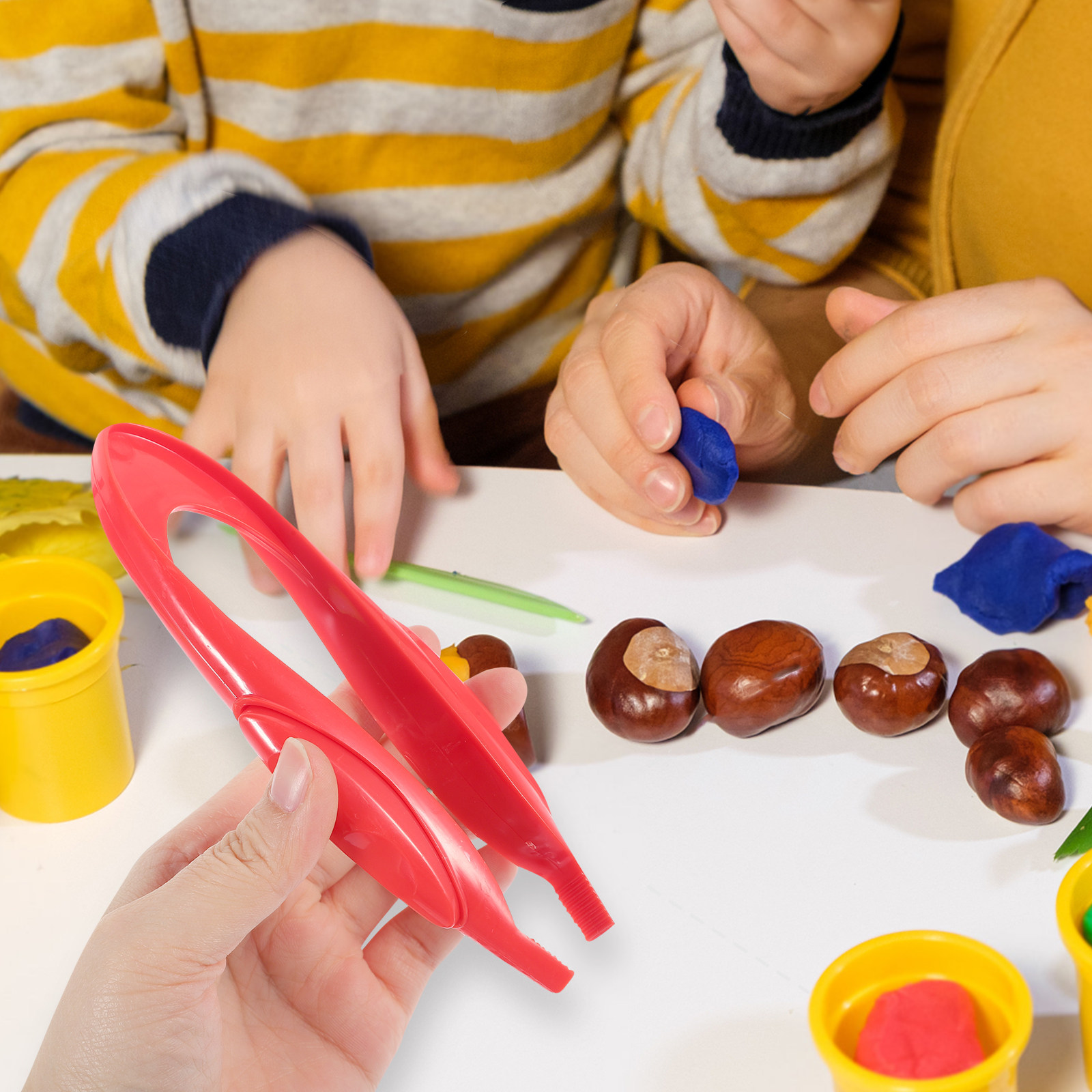 4Pcs Kids Tweezers Plastic Erg - Kids Education Design recension och pris