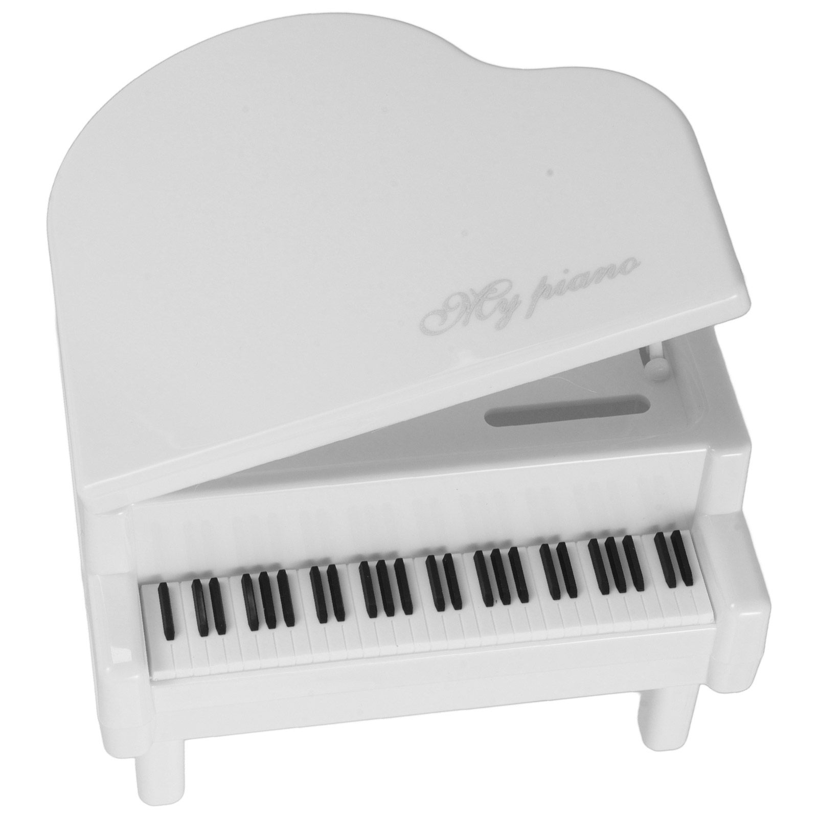 Piano Shaped Kids Money Box Cr - Kids Education Savings recension och pris