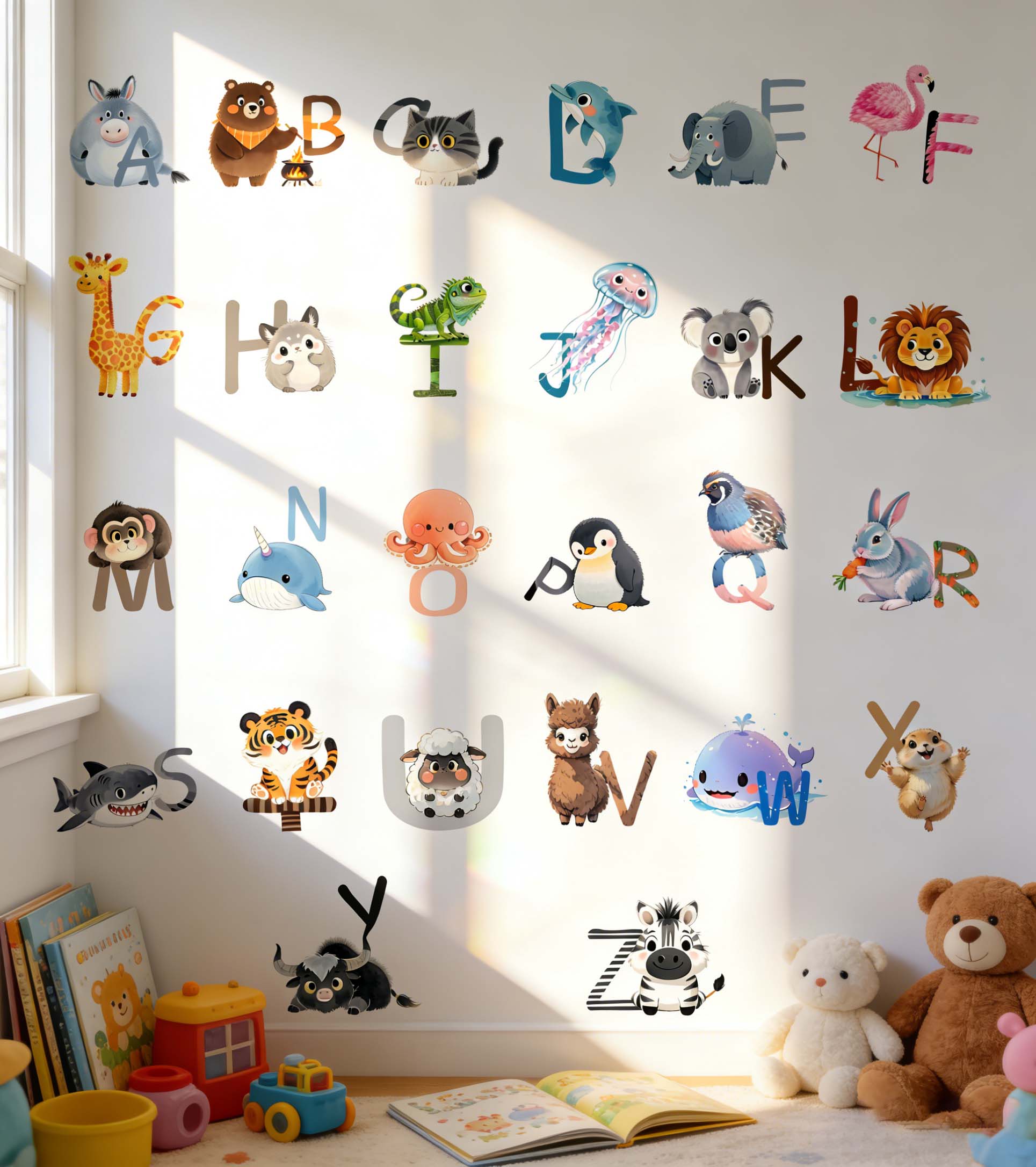 26 Letter English Alphabet Wal - Kids Education Center recension och pris