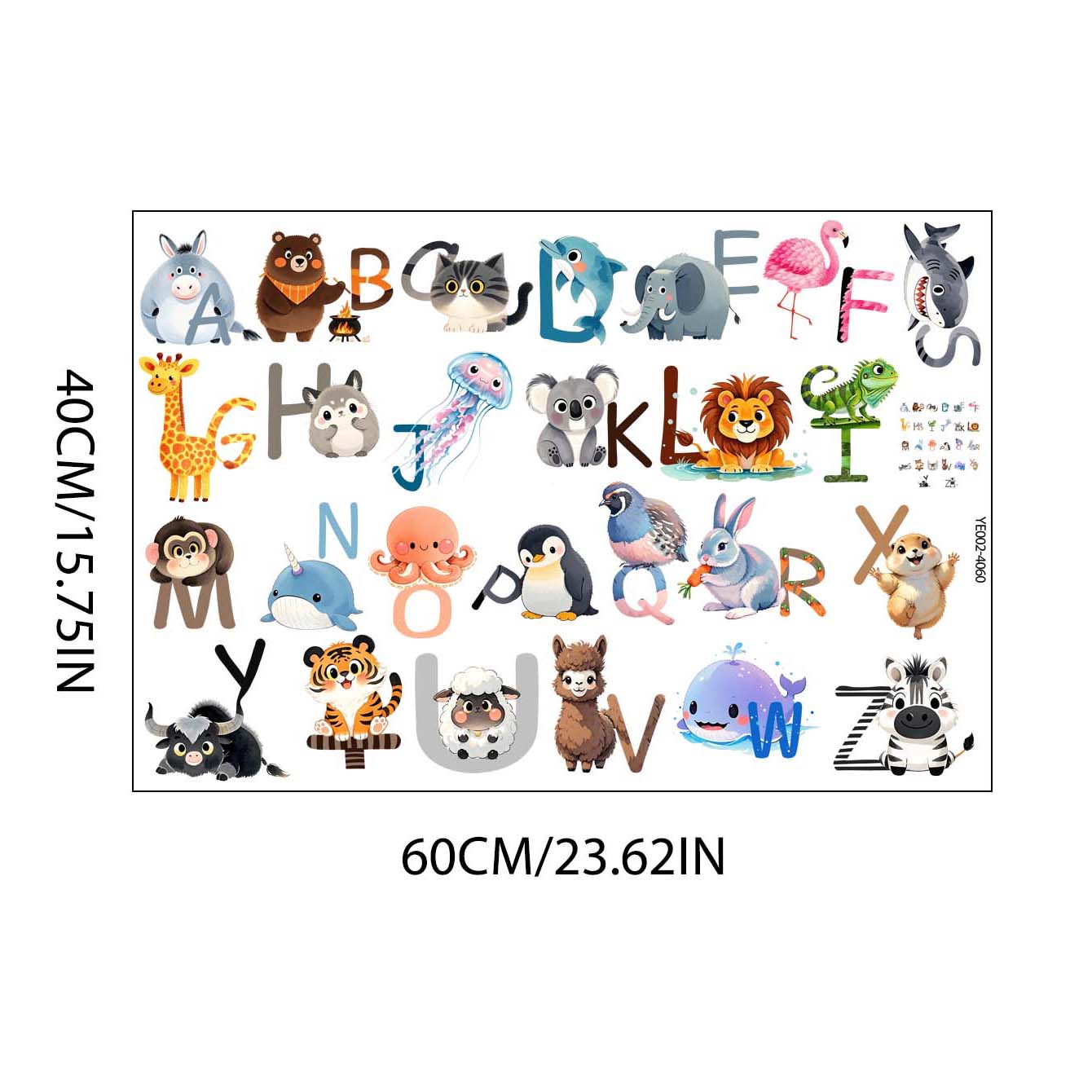 26 Letter English Alphabet Wal - Kids Education Center recension och pris