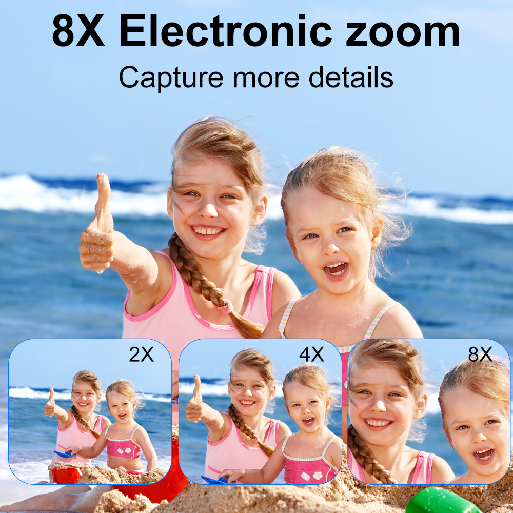 Digital Camera 8X Digital Zoom - Kids Education News recension och pris