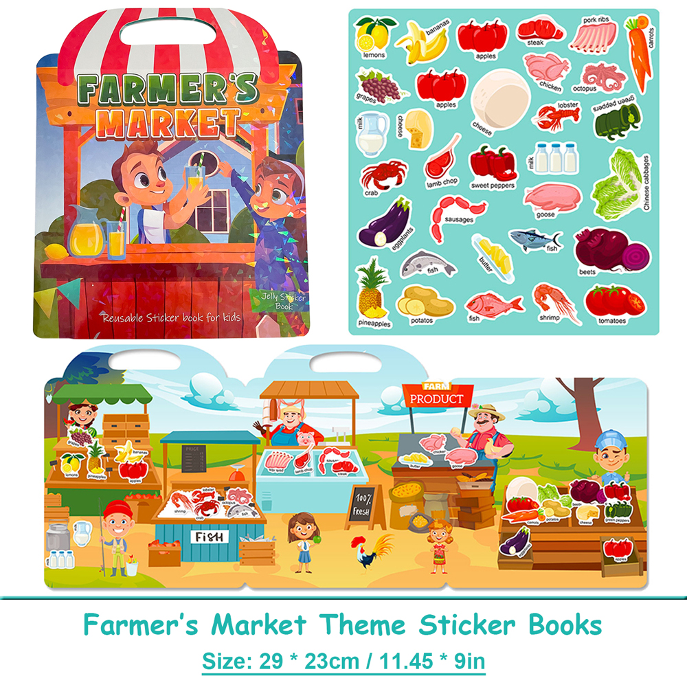 Farmer’s Market Theme Jelly St - Kids Education News recension och pris