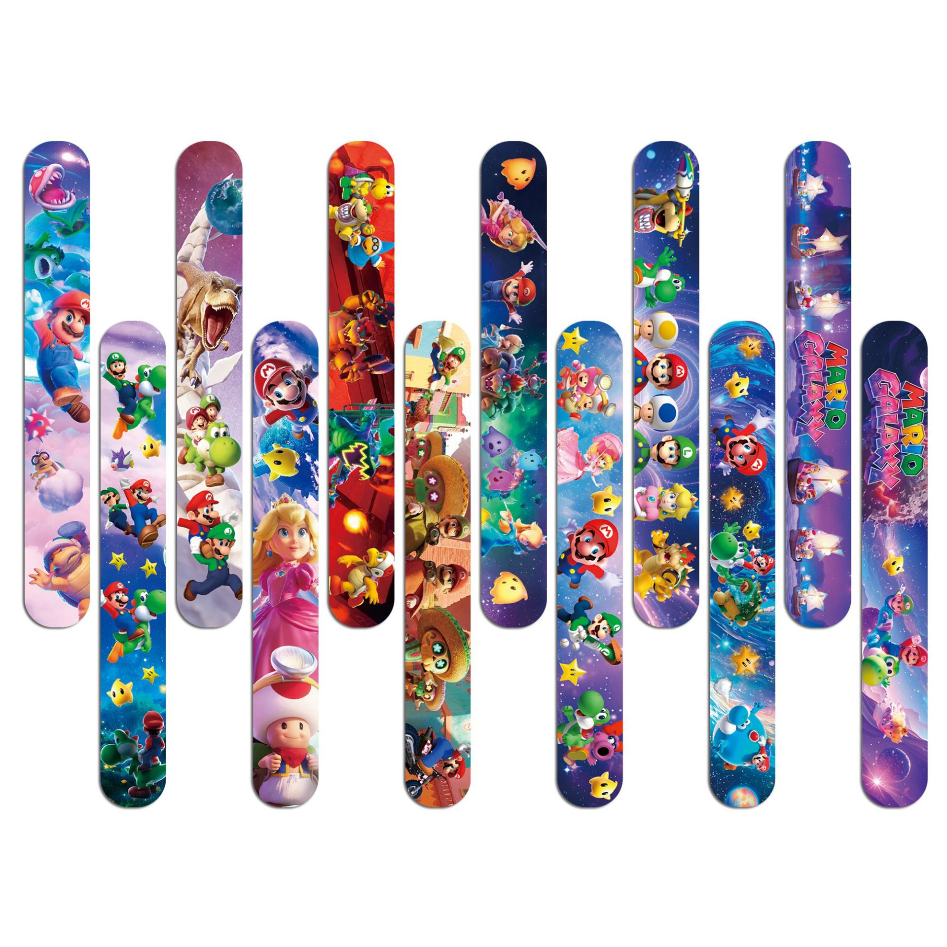 Super Mario PVC Slap Bracelets - Kids Education And You recension och pris