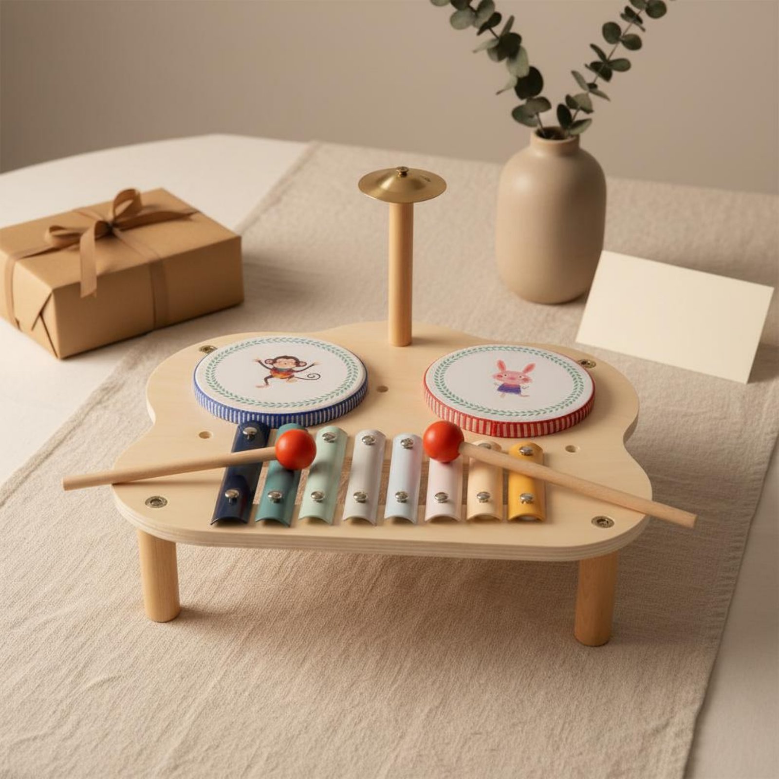 Wooden Music Station Child-Cen - Kids Education Center recension och pris