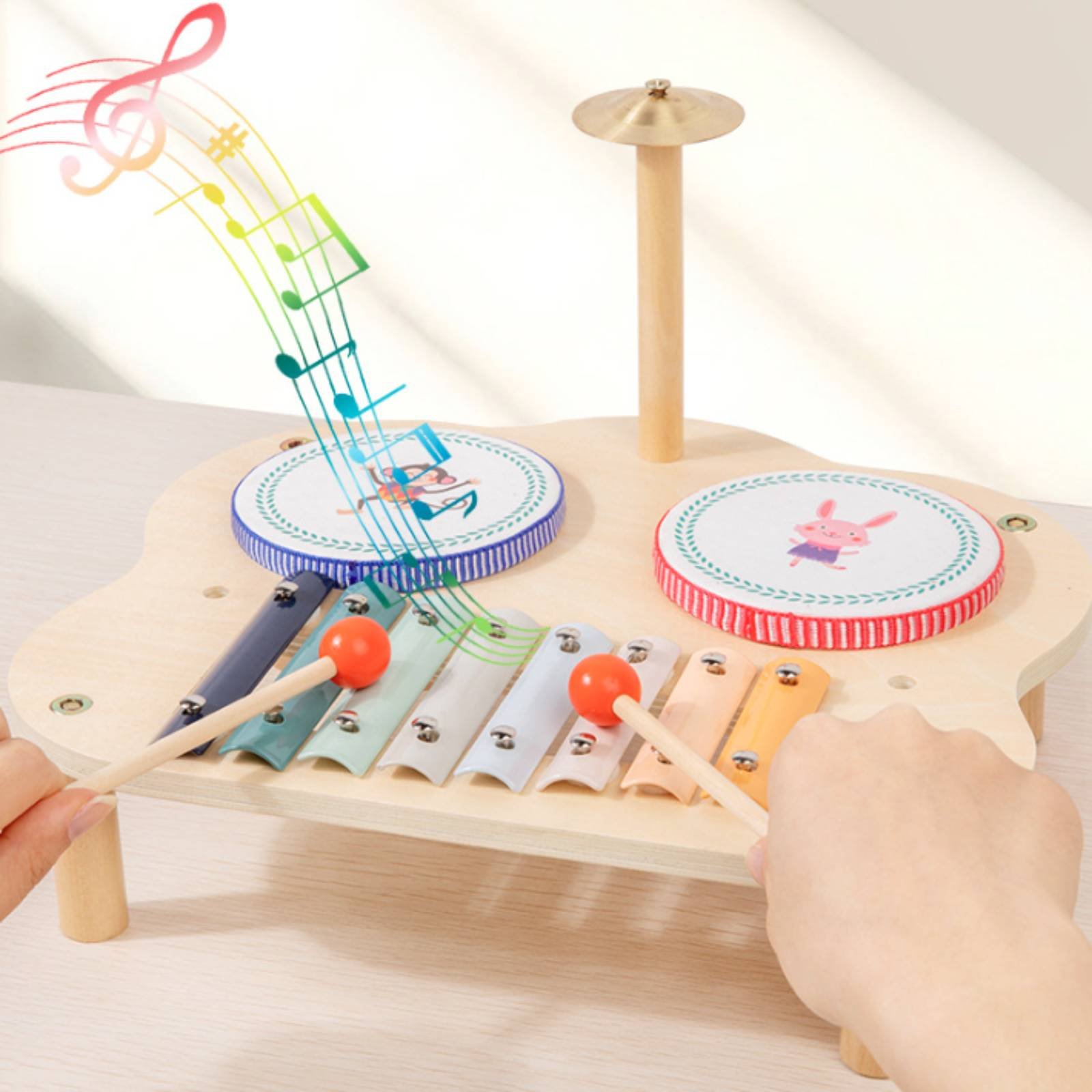 Wooden Music Station Child-Cen - Kids Education Center recension och pris