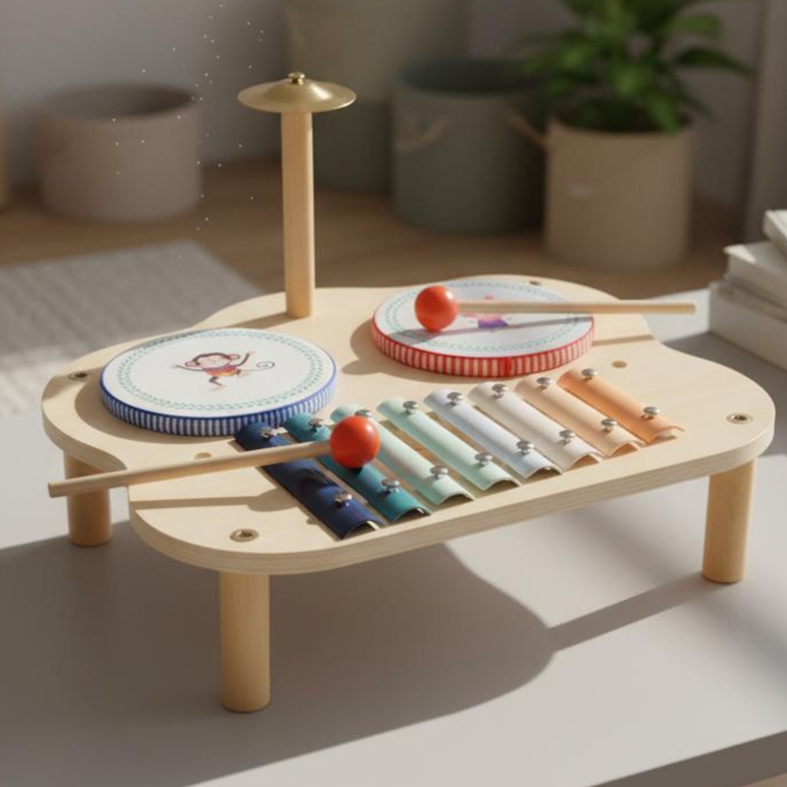 Wooden Music Station Child-Cen - Kids Education Center recension och pris